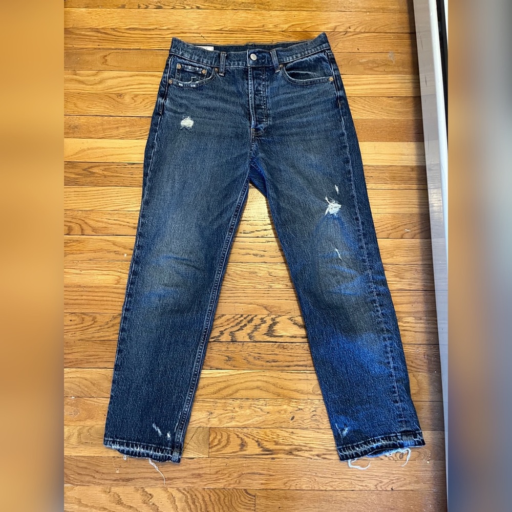 Gap Cheeky Straight High Rise Jeans 28